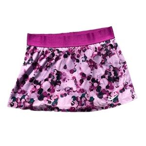 NIKE COURT DRY TENNIS 2IN1 CONFETTI PRINT SKIRT SKORT CW2138-564 WOMEN Purple